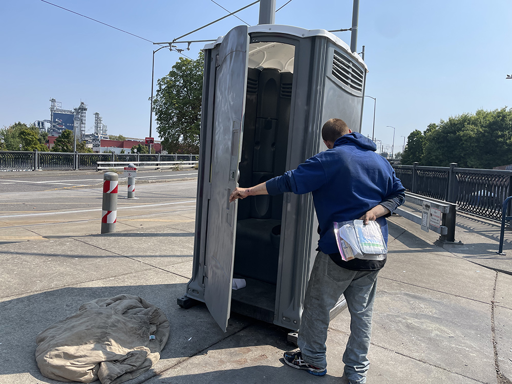 The Paradox of Public Bathrooms for Houseless People