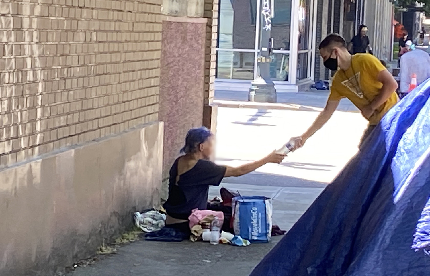 Homeless Vulnerable to Dehydration, You Can Help